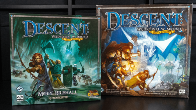 Z pamiętnika planszówkowicza: <i>Descent: Wędrówki w mroku</i> kampania <i>Mgły Bilehall</i>